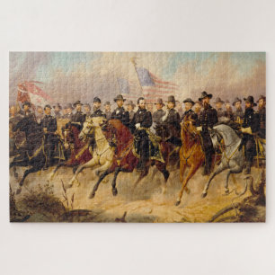 Ulysses S Grant et ses généraux Jigsaw Puzzle