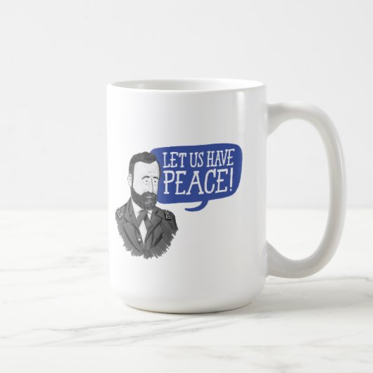 Ulysses S. Grant "Laten we vrede hebben" mok (Rechts)