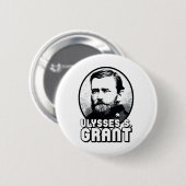 Ulysses S. Grant Ronde Button 5,7 Cm (Voorkant /achterkant)