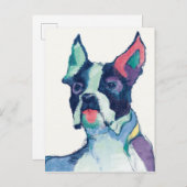 Ulysses Waterverf Pastel Briefkaart (Voorkant / Achterkant)