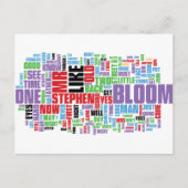 Ulysses Word Cloud Briefkaart (Voorkant)