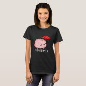 Um-brain-lla Grappige Brain Puns Dark BG T-shirt (Voorkant volledig)