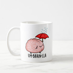 Um-brein-lla Grappige Brain Puns Koffiemok
