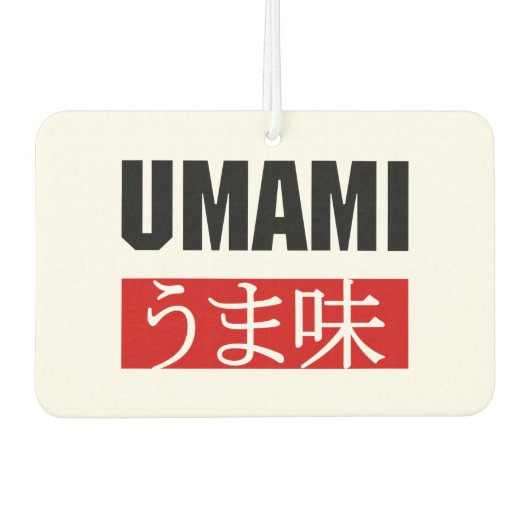 UMAMI う ま 味 LUCHTVERFRISSER (Voorkant)