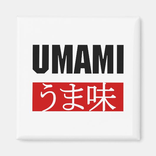 UMAMI う ま 味 MAGNEET (Voorkant)