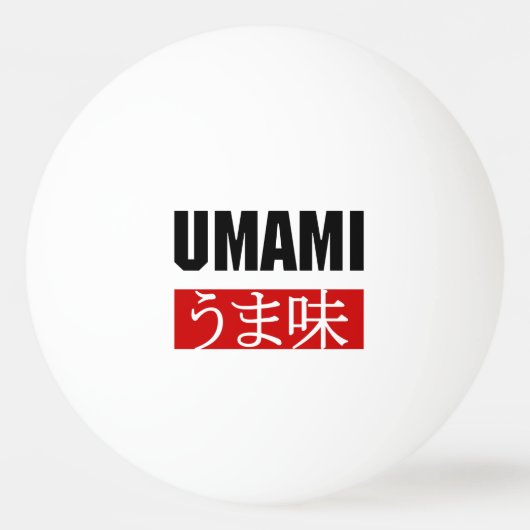 UMAMI う ま 味 PINGPONGBALLEN (Voorkant)