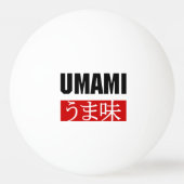 UMAMI う ま 味 PINGPONGBALLEN (Achterkant)