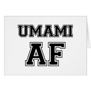 UMAMI AF KAART