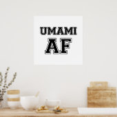 UMAMI AF-POSTER POSTER (Keuken)