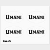 UMAMI COLLEGE OVALE STICKER (Vel)