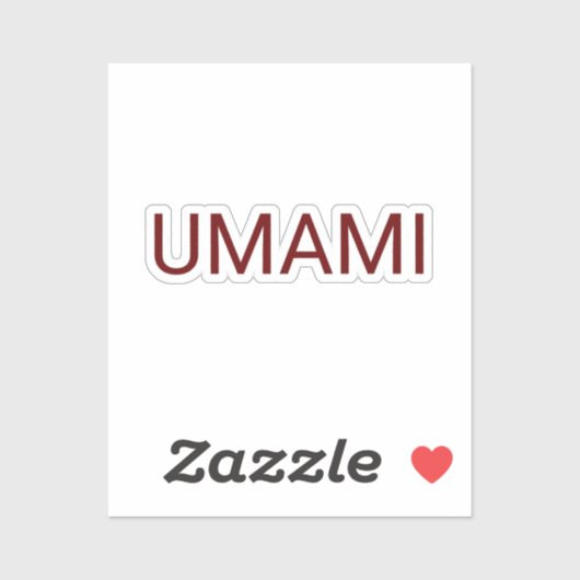 Umami Sticker (Vel)