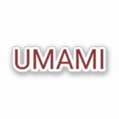 Umami Sticker (Voorkant)