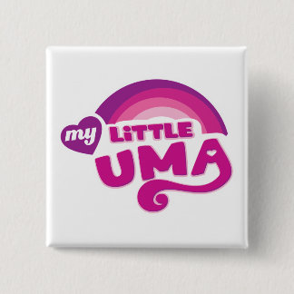 UmaMusume: Mijn kleine Uma Vierkante Button 5,1 Cm