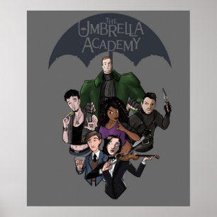 Umbrella Academy 12345 7 Poster