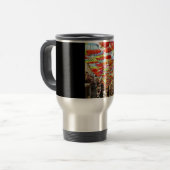 Umbrella Art Travel Mug Reisbeker (Voorkant links)
