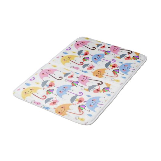Umbrella Bathroom Bathmat Badmat (Gekanteld)