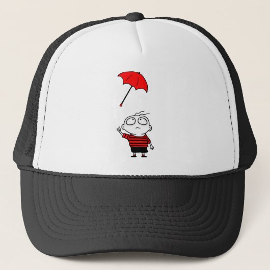 Umbrella Boy Trucker Pet (Voorkant)