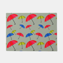 Umbrella Design on Doormat Deurmat