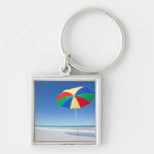 Umbrella op strand Australië Sleutelhanger