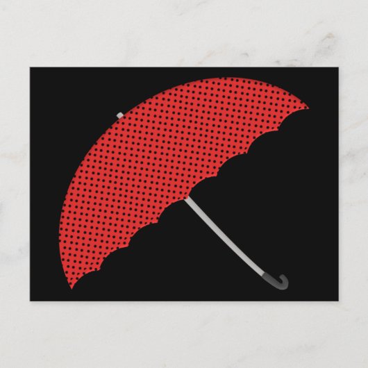 Umbrella Post Card Briefkaart (Voorkant)
