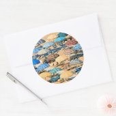 Umbrella Ronde Sticker (Envelop)