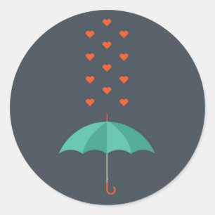Umbrella Ronde Sticker