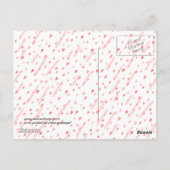 UMBRELLA SHOWERS OF LOVE by SHARON SHARPE Briefkaart (Achterkant)