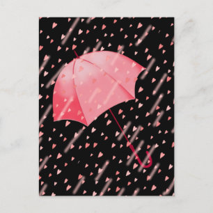 UMBRELLA SHOWERS OF LOVE by SHARON SHARPE Briefkaart