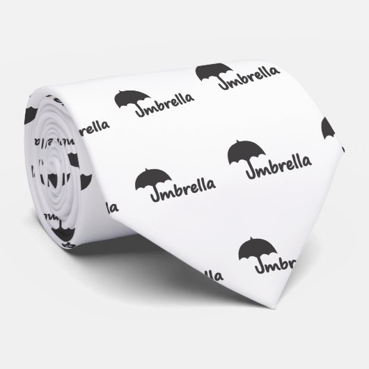 Umbrella Stropdas (Opgerold)