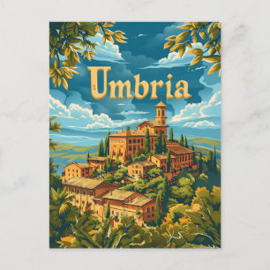 Umbrië Italië Briefkaart