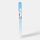 Ume Kokeshi Doll - Japans Geisha Meisje Blauw Case-Mate iPhone Case (Achterkant / Links)