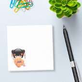 Ume Kokeshi Doll - Japanse peach Geisha Girl Post-it® Notes