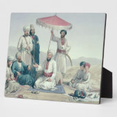 Umeer Dost Mohammed Khan uit 'Karakters en Cos' Fotoplaat (Zijkant)