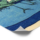 Umegawa in de provincie Sagami Poster (Hoek)