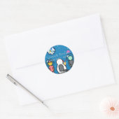Umeko Space Colony NFT Ronde Sticker (Envelop)
