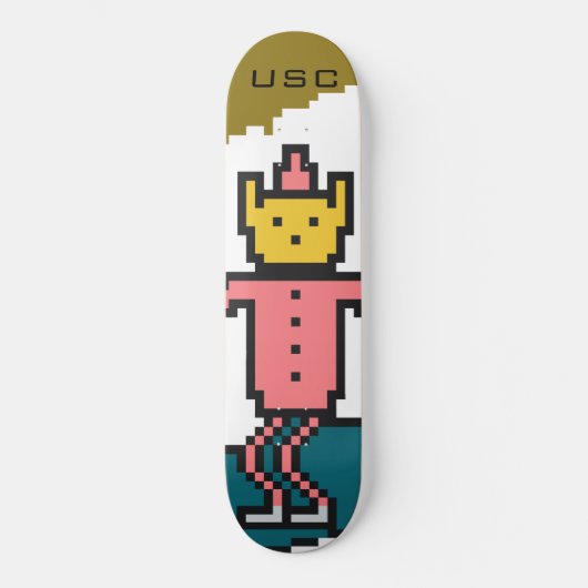 Umeko Space Colony NFT Umeta skateboard ス ケ ト ボ ド (Voorkant)
