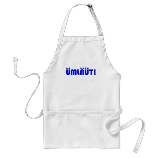 UMLAUT! Apron Standaard Schort (Voorkant)