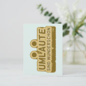 UMLAUT leert Duitse taal Briefkaart (Staand voorkant)