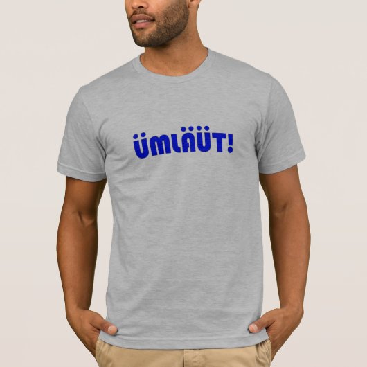 UMLAUT ! T-shirt homme (Devant)