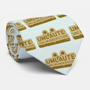 Umlaute sind wunderschön Duitse taal UMLAUT Stropdas