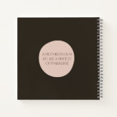 Ummi & Haar Du'a | Moslim Moeder Du'a Journal Notitieboek (Achterkant)