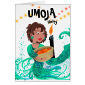 Umoja - Esprits de Kwanzaa Carte pour notes (Devant)