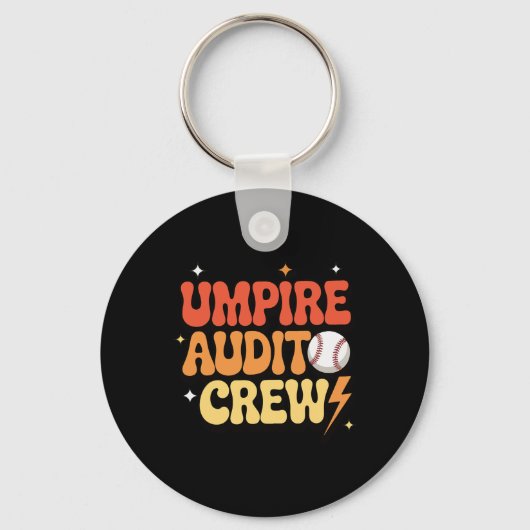 Umpire Audit Crew _1  Sleutelhanger (Voorkant)