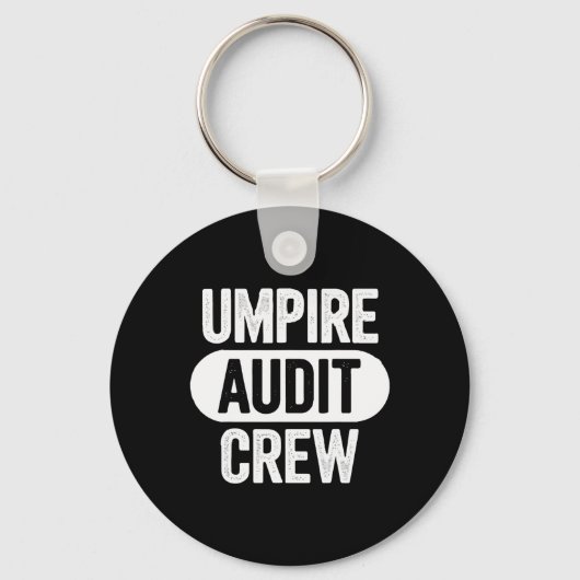 Umpire Audit Crew  Sleutelhanger (Voorkant)