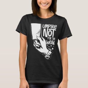 Umpire Citaten Baseball Softball Football Whistle T-shirt