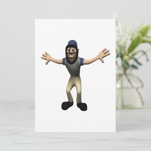 Umpire Kaart (Staand voorkant)