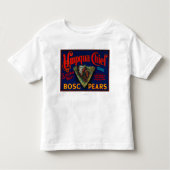Umpqua Chief Pear Crate LabelSutherlin, OF Kinder Shirts (Voorkant)