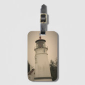 Umpqua River Lighthouse, OF Bagagelabel (Voorkant (verticaal))