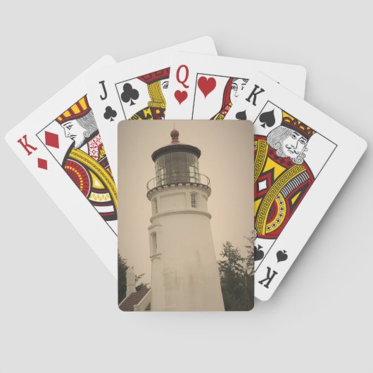Umpqua River Lighthouse, OF Pokerkaarten (Achterkant)