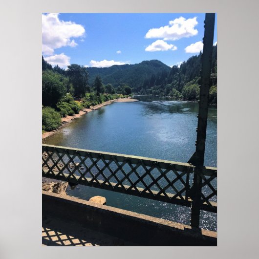 Umpqua River, OF Poster (Voorkant)